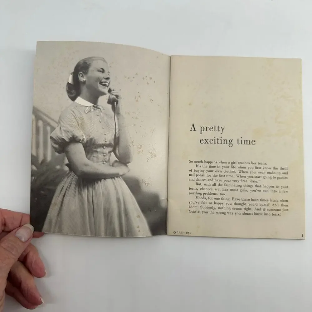 Modess vintage “growing